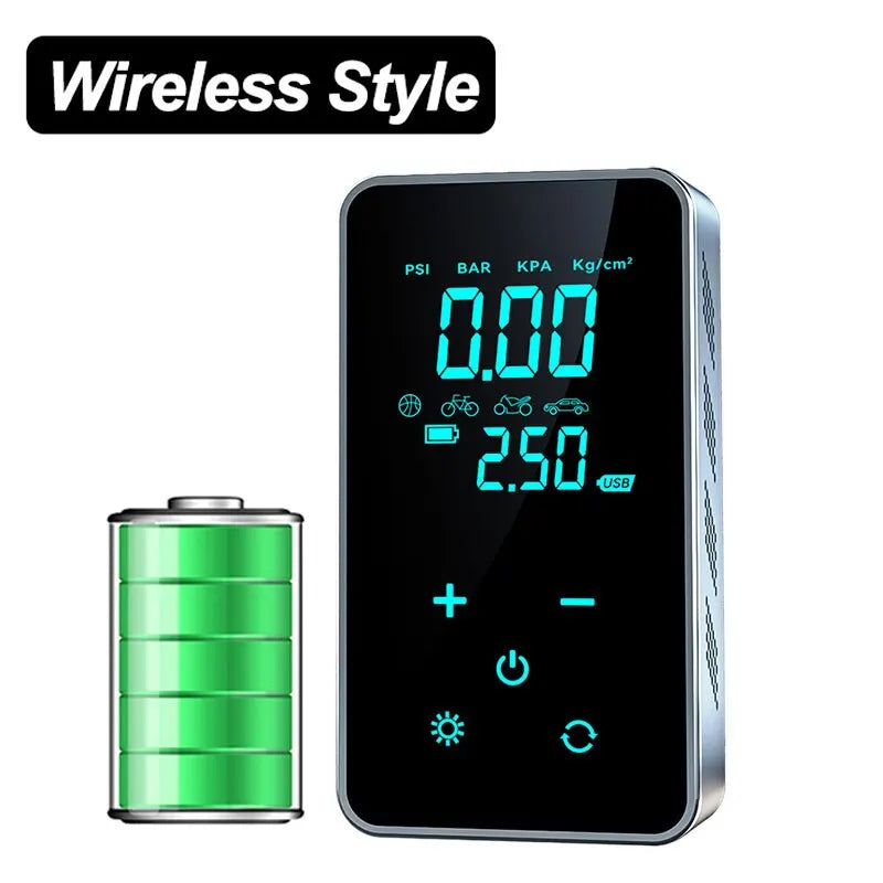 Wireless Digital Touch Air Pump